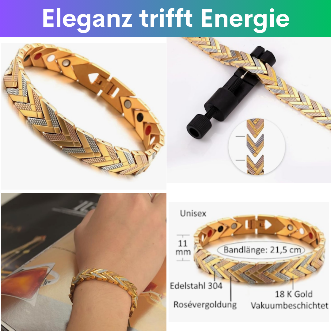 Magnet-Therapie-Armband Damen
