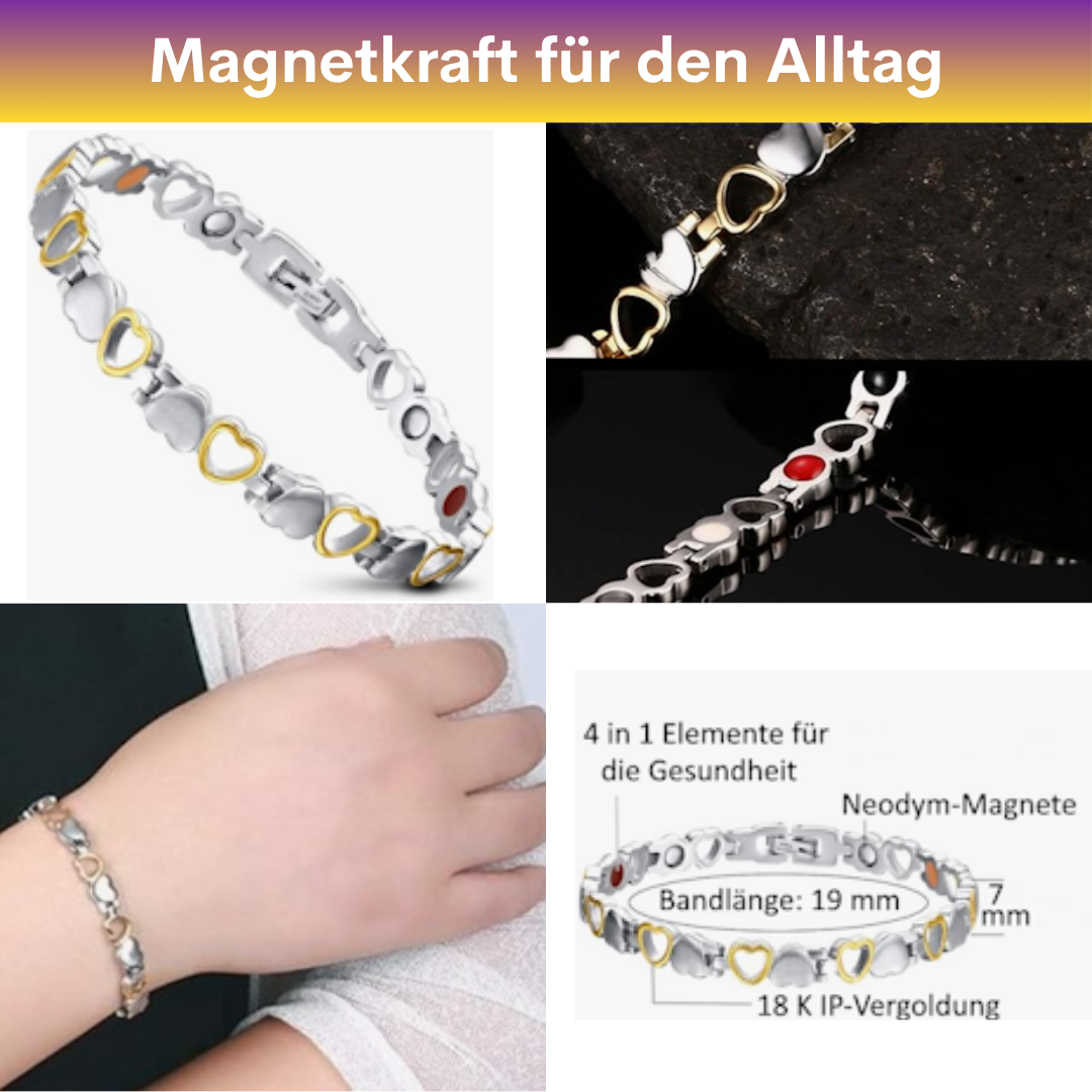 Magnet-Therapie-Armband Damen