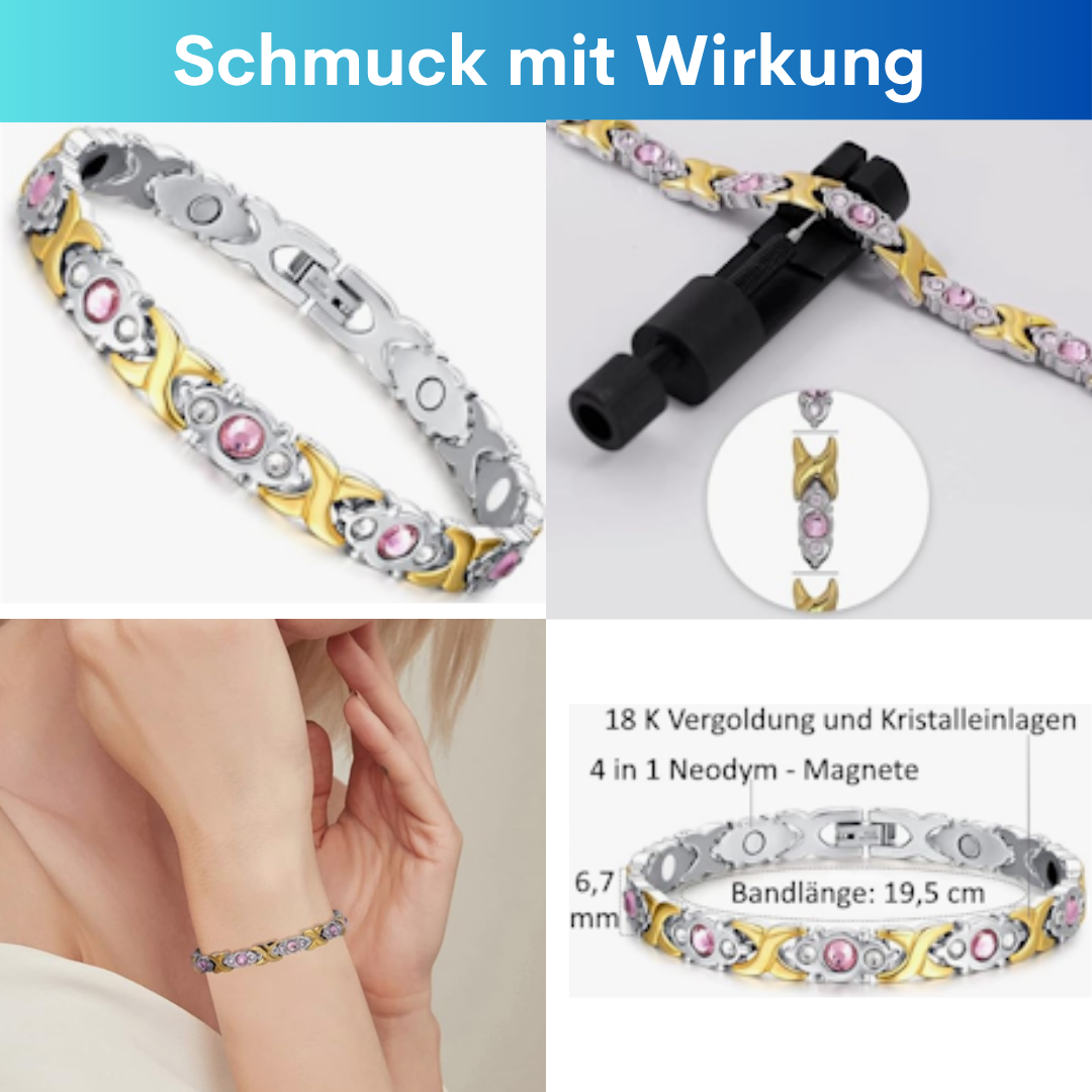 Magnet-Therapie-Armband Damen